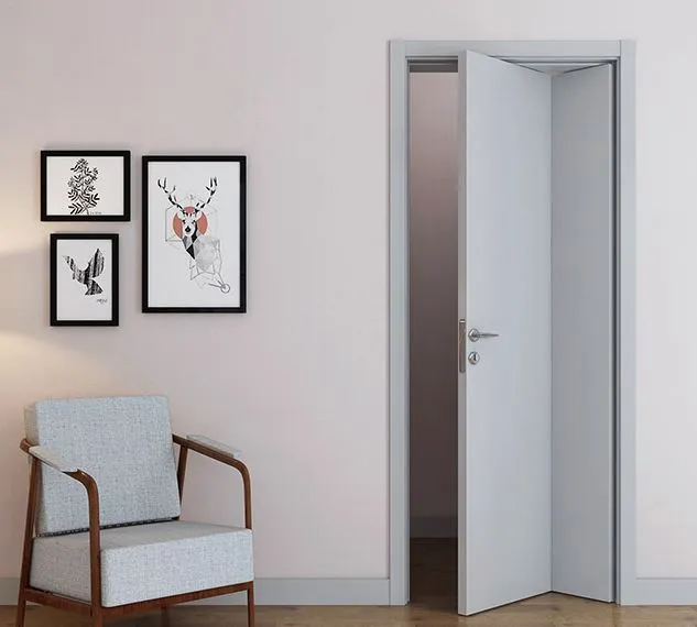 Wood pvc folding door